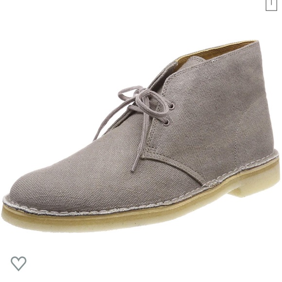Clarks canvas desert boot Clearance
